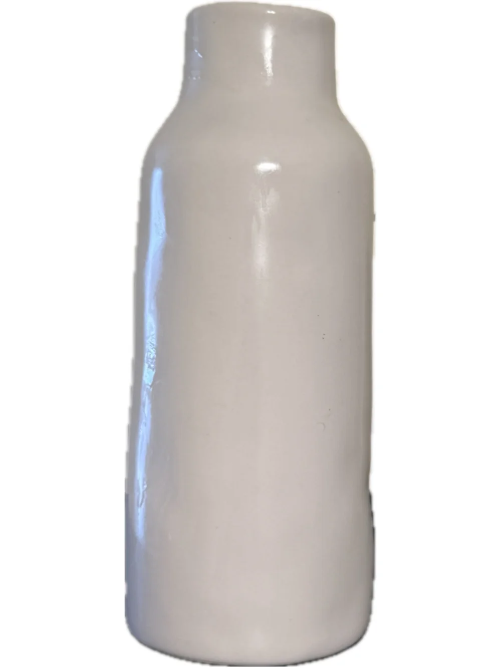 Rae Dunn BLOOM Vase Artisan Collection Magenta White Ceramic Farmhouse Decor